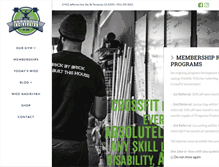 Tablet Screenshot of crossfitincinerator.com